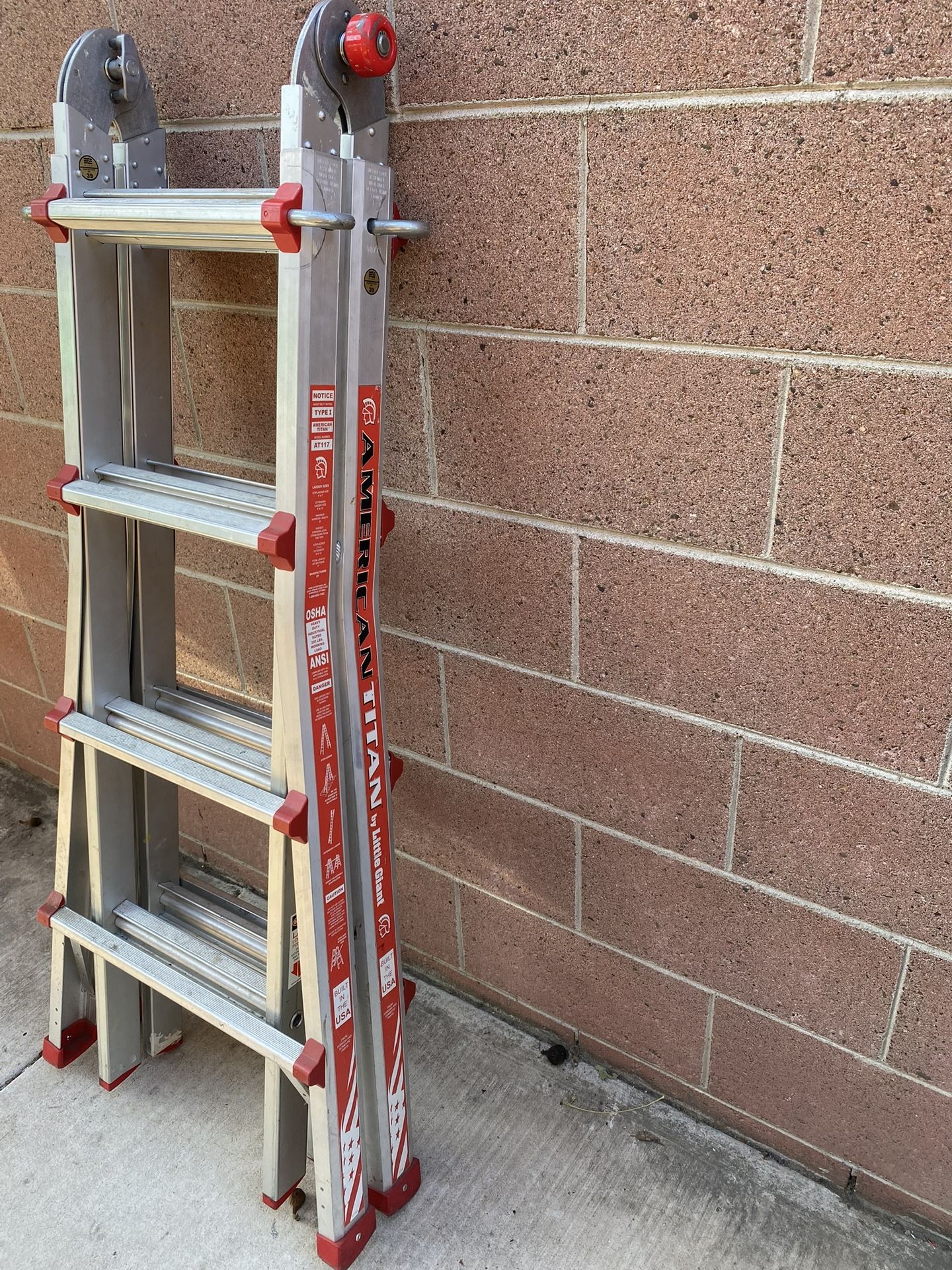 American 🇺🇸 Ladders 🪜 Multi Position Extension 16 Ft. Tall