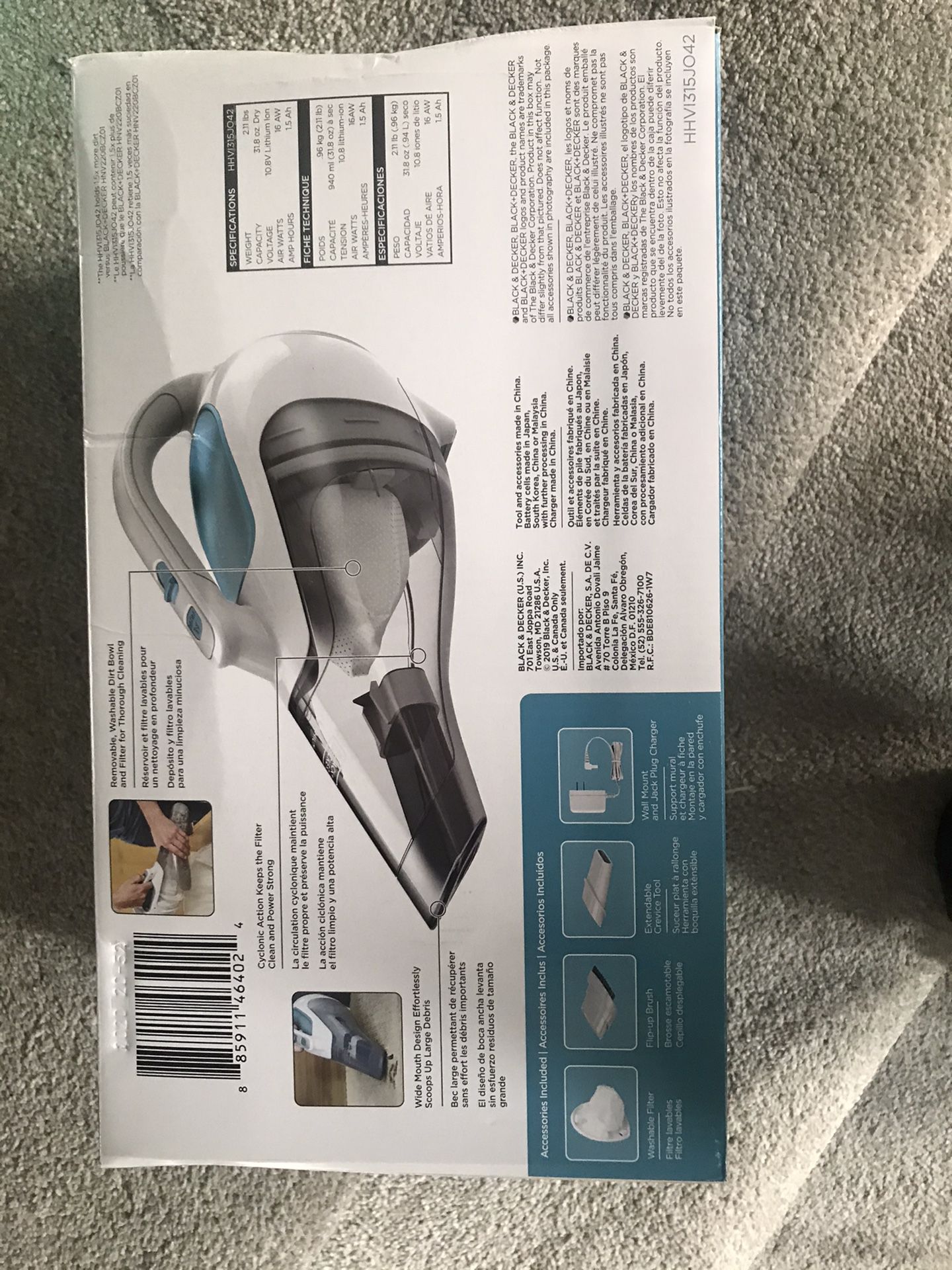 New Cordless Hand Vacuum