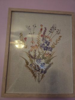 Pressed Flower Wall Art