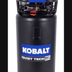 Kobalt QUIET TECH 26-Gallon Portable Electric 150 PSI Vertical Air Compressor