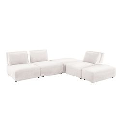 Brand New White Modern Style Modular Sectional Sofa