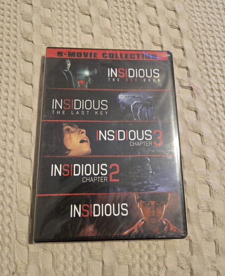 Insidious 5 Movie DVD Collection NEW