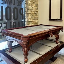 Connelly 8 Foot Coronado Pool Table with Dining Top