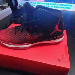 Nike Air Jordan 31 XXXI Banned Black Red White 1 Bred Retro