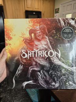 Sealed Unopened Satyricon Limited Edition Vinyl Record With Poster