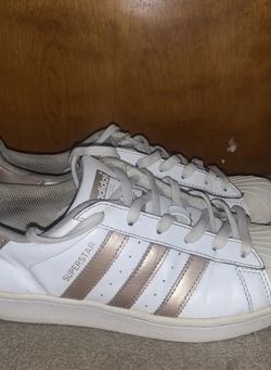 Rose Gold Adidas Superstar