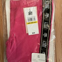 Girls New Juicy Couture Pants-size 4/5