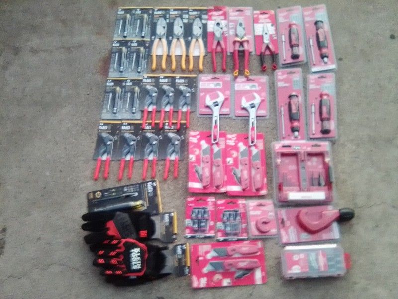 Milwaukee and Klein Tools