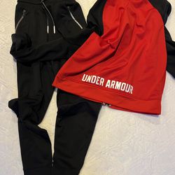 Boys XL Under Armour Jacket And Pant