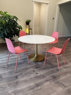 Marble Table with chairs