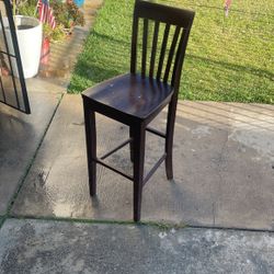 High Chair Solid Wood