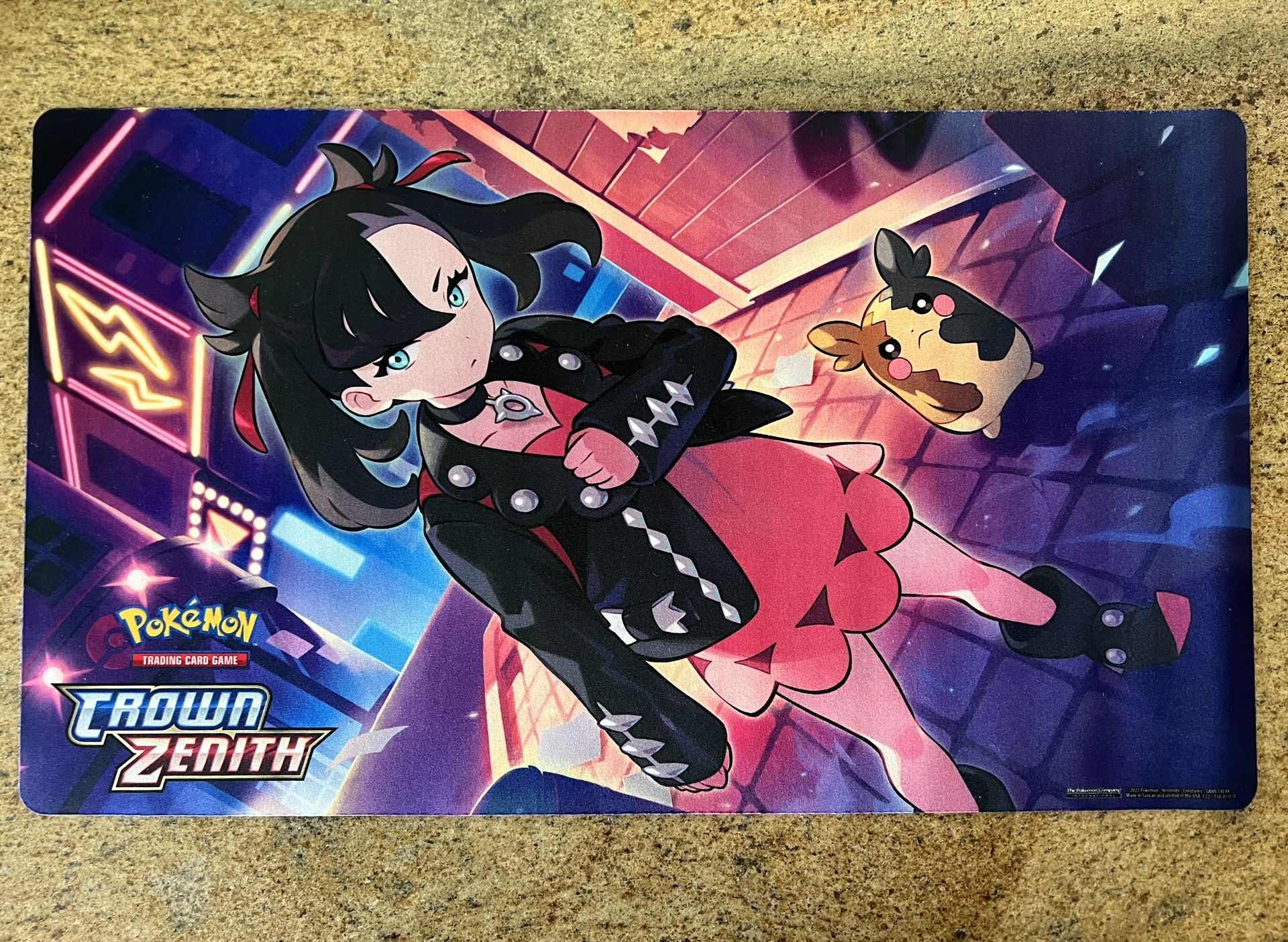 Marnie & Morpeko Crown Zenith Playmat Play Mat Mouse Pad Official Pokemon  New for Sale in Arcadia, CA - OfferUp