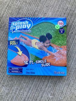 NEW 16’ Single Water Slide
