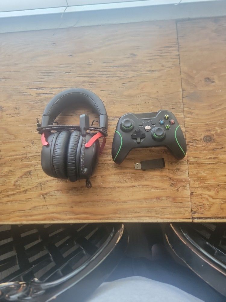 Gaming Headset & USB Wireless Controller