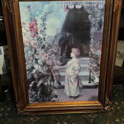 Painting with frame