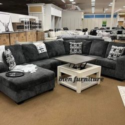 》 Ballinasloe Gray Raf Laf Sectional 