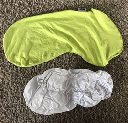 Travel blow up pillow for breastfeeding
