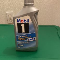 Mobil 1 Synthetic Motor Oil SAE-5W-30 1 Qt