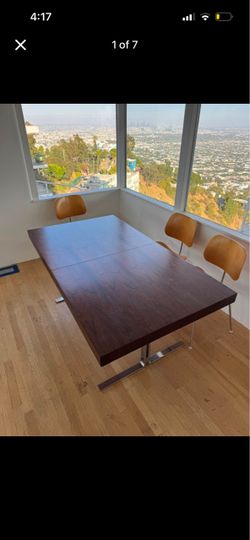 Danish MCM Dining Table Poul Norreklit for Georg Petersens