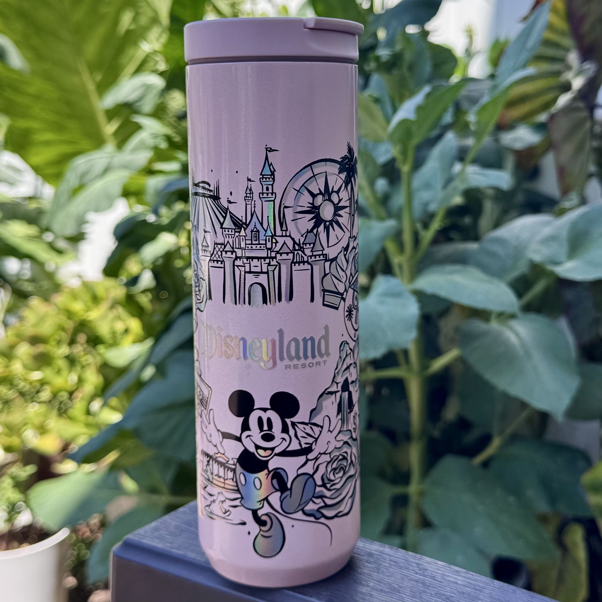 Starbucks Disneyland Resort Mickey Mouse Pink Tumbler 16oz 
