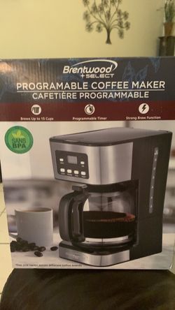 Coffee maker- programable