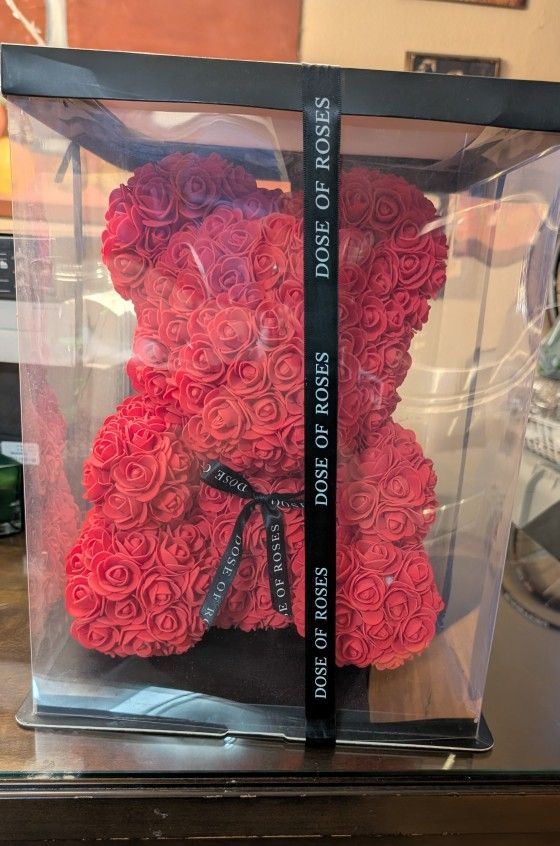 Oso De Rosa Artificial 