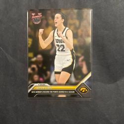 Caitlin Clark Rookie 2023-24 Bowman Now University Women’s First #74