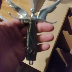 Seasons Of Cannon Falls Protect This Woman Holiday Pin / Broach