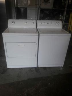 gas kenmore brand washer and dryer set 3 months warranty delivery and installation