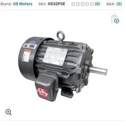 US MOTOR, THREE PHASE *READ DESCRIPTION *