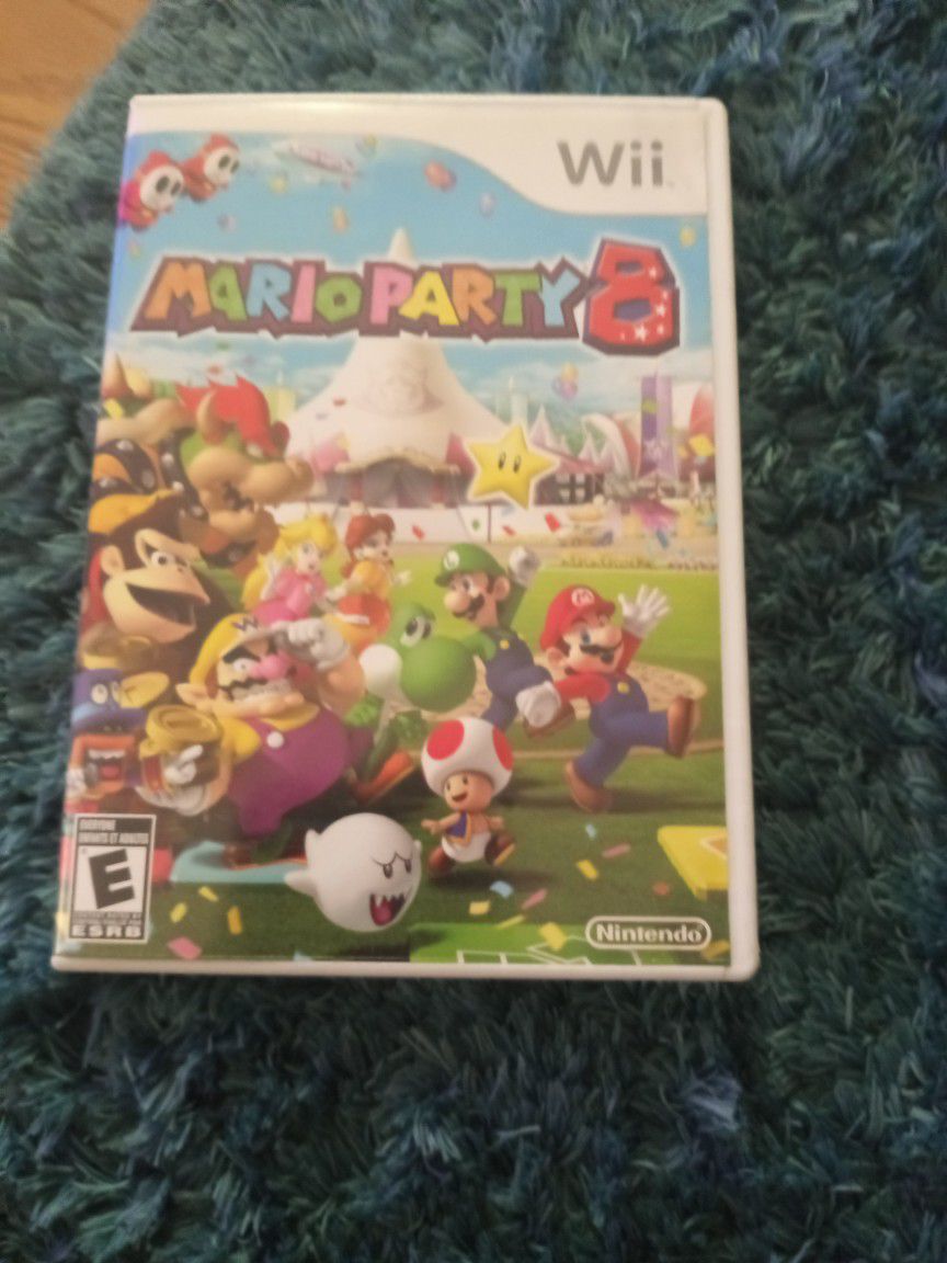 MARIO PARTY 8 FOR NINTENDO WII LIKE NEW