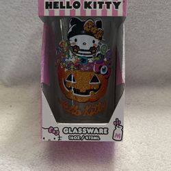 Hello Kitty Halloween Glassware