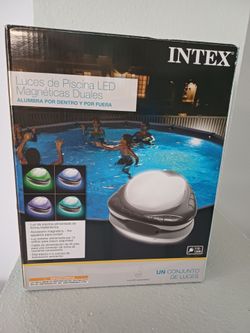 Intex underwater multi color led above ground Pool swimming pool wall light (new)