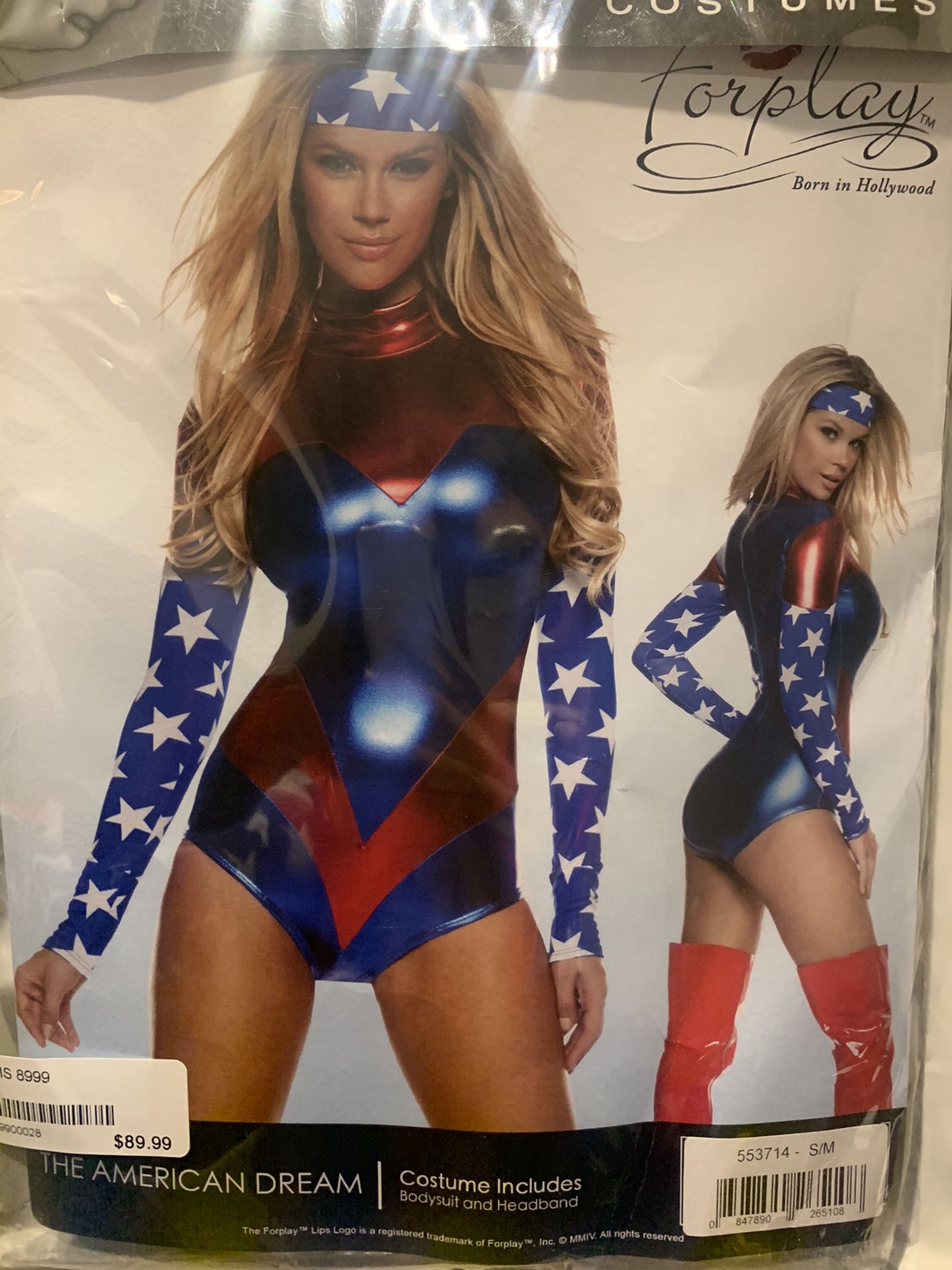 Women Captain America Custome Halloween 