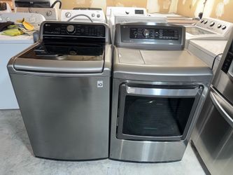 LG Washer and gas dryer working 3 Month Warranty we Deliver