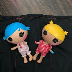 Lalaloopsy /Stumblesbumps N Brushes /scribbelssplash Littlest Dolls Good condition $18.00Each One 