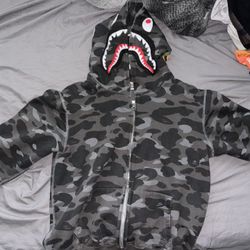 Black Camo Bape Jacket