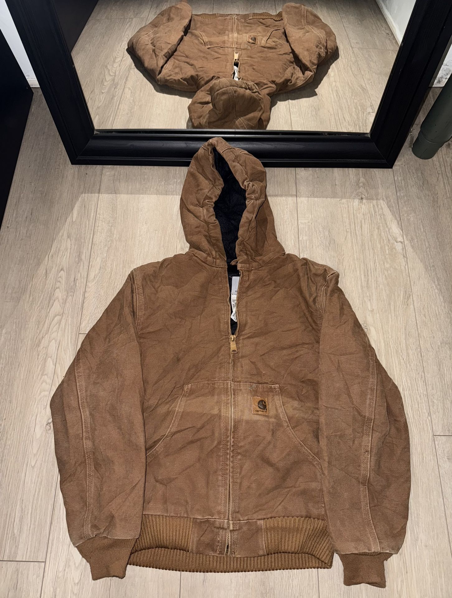 Vintage KIDS / YOUTH Carhartt J130 Zip Up Jacket