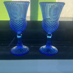 George and Martha Washington Goblets