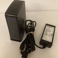 HughesNet HT2010W Satellite Dual Band 2.4Ghz-5Ghz Modem Router w Power Adapter cord. In working condition. 