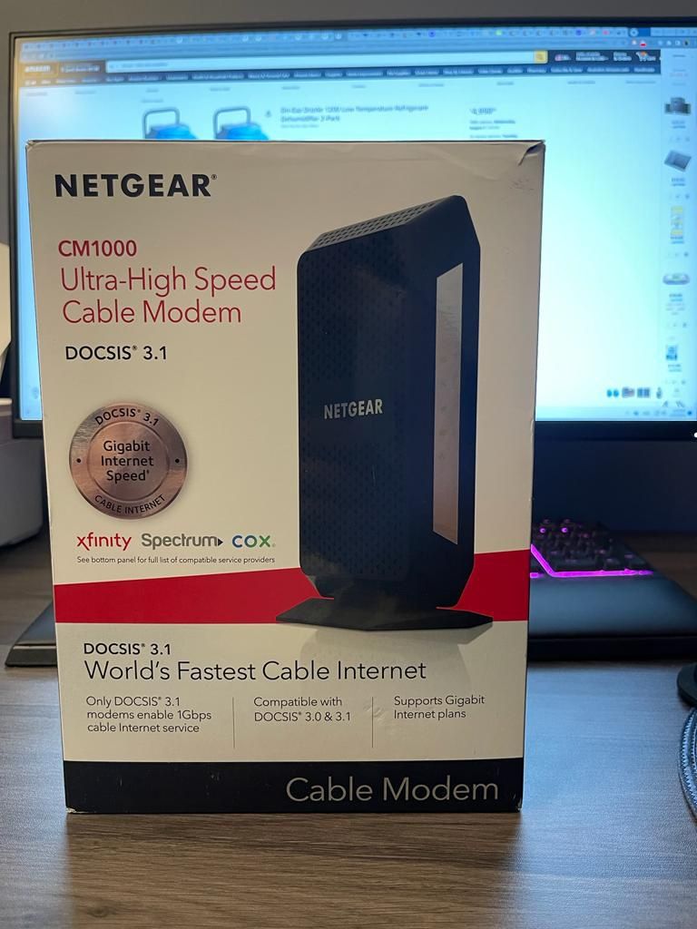 CM1000 – Ultra-High Speed Cable Modem