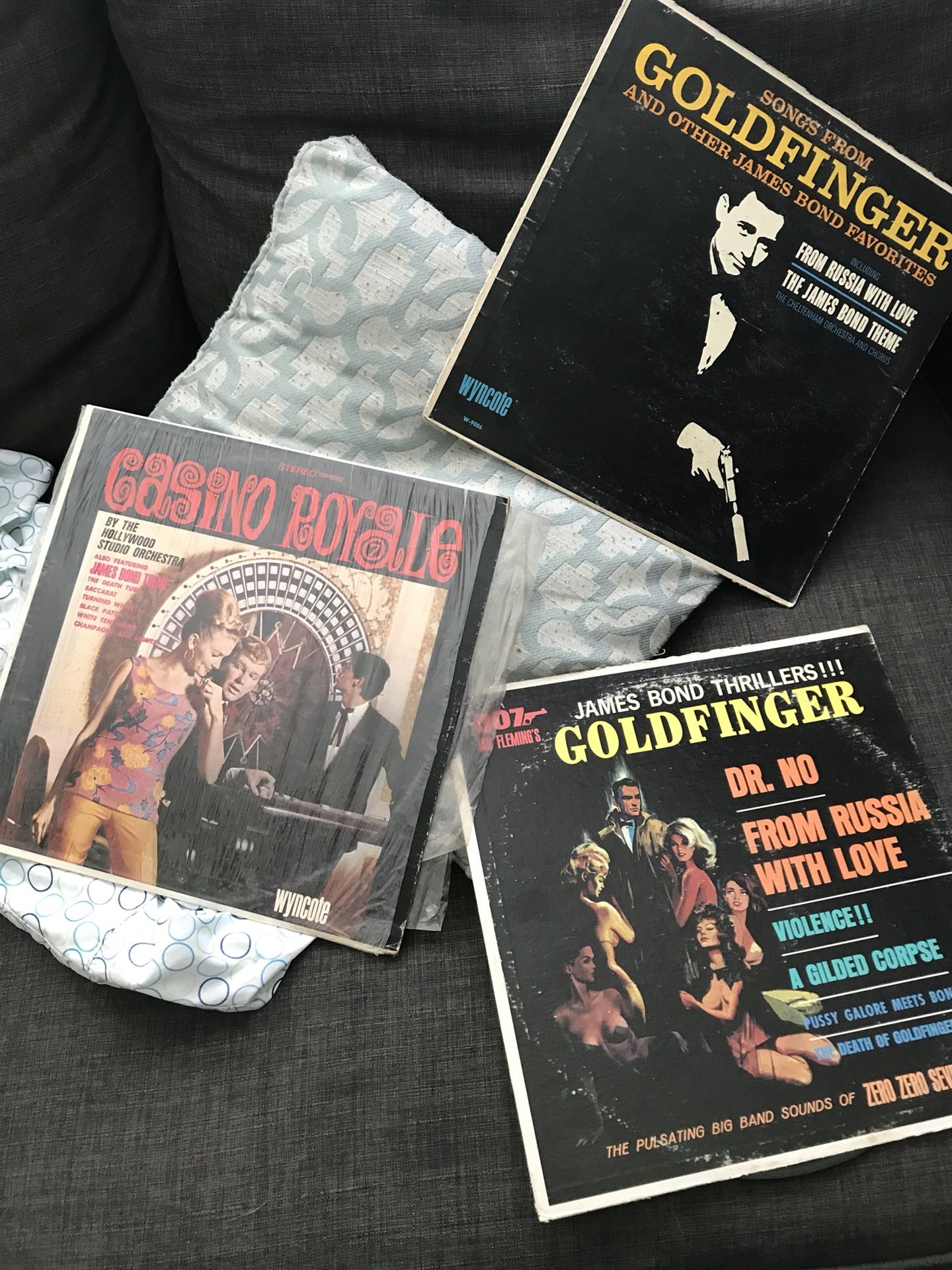 James Bond soundtracks (vinyl records)