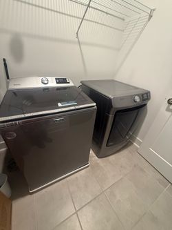 Maytag washer and dryer