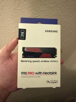 Samsung 990 Pro with Heatsink 2TB SSD