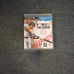 PS3 MLB 12 The Show