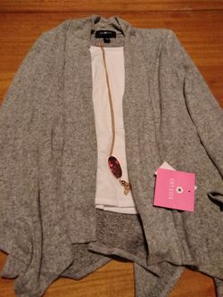 Shirt with necklace