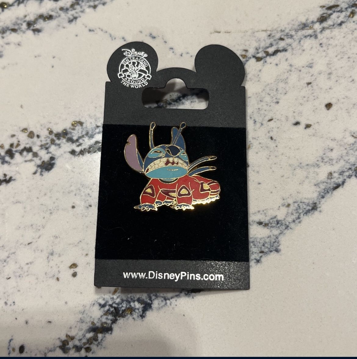 Disney Stitch Red Spacesuit Pin