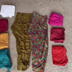 Loose pants & scarf - 9 Count