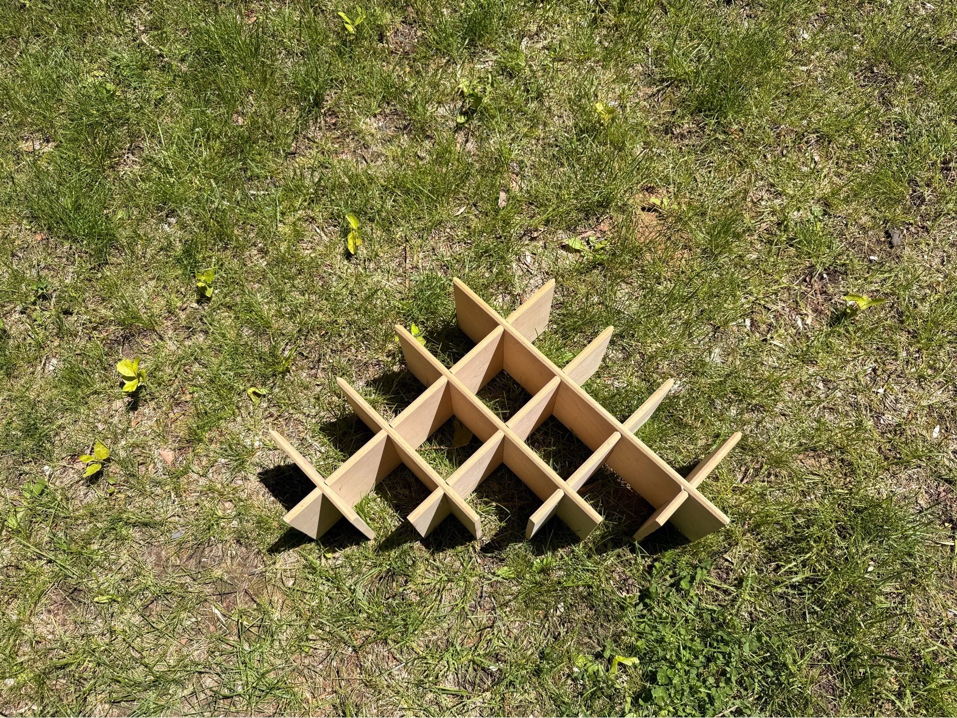 Wooden Wine Storage Rack