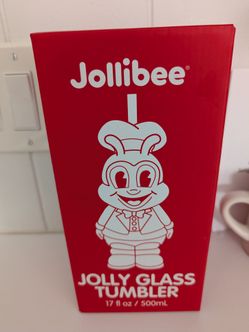 Jollibee Jolly Glass Tumbler 17 oz